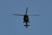 Morten 16 desember 2021 - Julestjerneformasjon over Høyenhall. Denne gangen kommer de med fem Bell 412 og jeg må innrømme at jeg har fått litt hjelp fra helikopter folkene på FB
