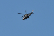 Morten 13 februar 2021 - Politihelikopter over Høyenhall