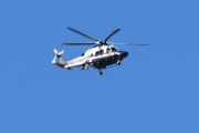 Morten 28 februar 2021 - Politihelikopter over Høyenhall
