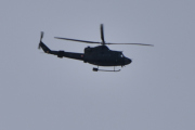 Morten 10 januar 2021- Tre Bell 412HP Arapaho helikoptre over Høyenhall, de skal bli erstattet av italienske NH90 har jeg forstått