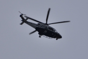 Morten 8 januar 2021 - LN-ORC over Høyenhall, de nye helikoptrene av typen AW169 erstatter EC135