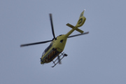 Morten 8 januar 2021 - LN-OUE over Høyenhall, det er en Airbus H135 Lege Luftambulansetjenesten fra 2017