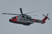 Morten 14 juli 2021 - SAR Queen 0273 over Høyenhall, det er Luftforsvaret redningstjeneste som er ute med sin Leonardo AW101 Mk.612