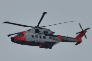 Morten 14 juli 2021 - SAR Queen 0273 over Høyenhall, 16 slike helikoptre skal vi ha når Sea King fases ut