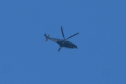 Morten 3 juli 2021 - Politihelikopter over Høyenhall