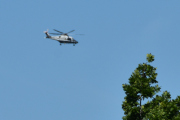 Morten 26 juni 2021- Politihelikopter over Drøbak