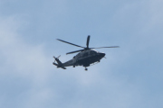 Morten 13 mai 2021 - LN-ORA over Høyenhall, i dag for vi besøk av Politiets første nye helikopter