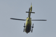 Morten 14 mai 2021 - LN-OOS over Høyenhall, det er Norsk Luftambulanse som kommer med sitt Airbus H145