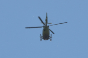 Morten 30 mai 2021 - LN-OOS over Høyenhall, men det er Norsk Luftambulanse som flyr med sin Airbus H145