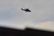 Morten 17 mars 2021 - Politihelikopter over Høyenhall, men den sirkler rundt oss og jeg tror at den leker med oss. Det var dessverre ingen fugler på taket nå