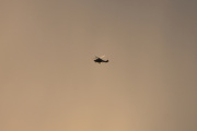 Morten 20 mars 2021 - Politihelikopter om kvelden på Høyenhall, nesten litt synd å zoome inn