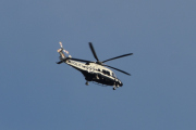 Morten 27 mars 2021 - Politihelikopter over Høyenhall