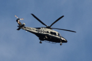 Morten 10 november 2021 - Politihelikopter over Høyenhall, det er en Leonardo AW169 fra 2019 som flyr her