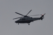 Morten tirsdag 2 november 2021 - LN-ORC over Høyenhall, det er Politiets nyeste helikopter - Leonardo AW169 som dem fikk i oktober 2019