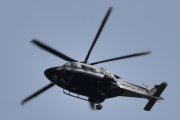 Morten 18 oktober 2021 - LN-ORA besøker Høyenhall, så her kommer Politiets første nye helikopter Leonardo AW169 fra 2019