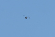 Morten 1 mai 2021 - Et hvitt helikopter over Høyenhall, kan det være undersøkelser av høyspentledninger som er på gang?