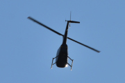 Morten 22 april 2021 - Ukjent helikopter over Høyenhall, jeg er jo på verandaen men for ikke tak i den
