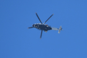 Morten 31 januar 2021 - LN-ORA over Høyenhall, Politiets første nye helikopter Leonardo AW 169