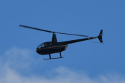 Morten 7 juli 2021 - Ukjent helikopter over Høyenhall, en vakker dag skal vi få vite hvem det er, det er ihvertfall en Robinson R44