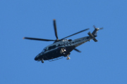 Morten 8 juli 2021 - LN-ORA over Høyenhall, første helikopteret Politiet fikk