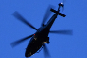 Morten 10 april 2022 - Politihelikopter og SAS møtes over Høyenhall