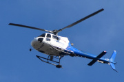 Morten 22 april 2022 - LN-OSE besøker Høyenhall, jeg gjør mitt beste med å følge dem i sin Airbus H125 fra 2013