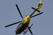 Morten 8 april 2022 - LN-OOR besøker Høyenhall, det er  Norsk Luftambulanse som kommer med sin Airbus H145 Lege Luftambulansetjenesten fra februar 2018