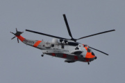 Morten 26 august 2022 - Westland Sea King med nummer 073 besøker Høyenhall, da har jeg sett 5 av de 8 i år