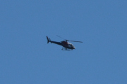 Morten 29 august 2022 - Helitrans over Høyenhall, det virket som at de hadde det travelt i dag