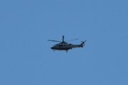 Morten 5 august 2022 - Politihelikopter over Heggedal, klokken er 13.04. Er dere helt her ute også da?