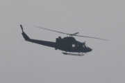 Morten 28 februar 2022 - Bell 412 over Høyenhall, vi følger den så lenge vi kan