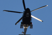 Morten 8 februar 2022 - LN-ORC besøker Høyenhall, det er Politiet som kommer med sitt nyeste helikopter