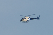 Morten 8 mars 2022 - LN-OSJ over Høyenhall, det er Pegasus Helicopter med sitt Airbus H125