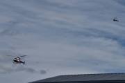 Morten 19 juni 2022 - Helitrans over Kjeller flyplass, da fikk vi begge to i samme bilde