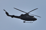 Morten 4 oktober 2022 - Bell 412SP Arapaho 143 over Høyenhall, den tilhører 339 Special Operations Aviation Squadron (SOAS) som har avdeling på Rygge