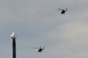 Morten 10 februar 2022 - Bell 412 Arapaho i formasjon over Høyenhall