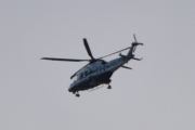 Morten 10 februar 2022 - Politihelikopter over Høyenhall