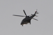Morten 5 februar 2022 - Politihelikopter over Høyenhall