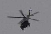 Morten 10 januar 2022 - Politihelikopter besøker Høyenhall
