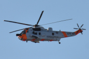 Morten 4 januar 2022 - Sea King 074 besøker Høyenhall