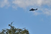 Morten 16 juli 2022 - Politihelikopter over Hvitsten