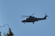 Morten 16 juli 2022 - Politihelikopter over Hvitsten