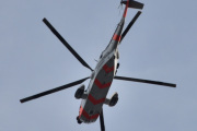 Morten 23 juli 2022 - Sea King 062 besøker Høyenhall, det er den norske redningstjenesten Luftforsvaret som kommer på besøk