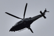 Morten 26 juli 2022 - LN-ORC besøker Høyenhall, klokken er 17.07. Det er Politiet som kommer med sin nyeste Leonardo AW169 som dem fikk i oktober 2019