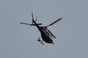 Morten 6 juli 2022 - Helitrans over Høyenhall, det er en Airbus H125 og jeg hadde litt kontroll da