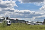 Morten 19 juni 2022 - LN-ORC på Kjeller flyplass, klokken er 14.16. Her har vi Politihelikopteret sammen med LN-WND som er en McDonnell Douglas C-53D Skytrooper fra 1942. Det er ikke første gangen jeg tar bilde av Politiets Leonardo AW169 og McDonnell Douglas C-53D Skytrooper sammen