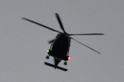 Morten 20 mai 2022 - Politihelikopter over Høyenhall på kvelden, akkurat her så vil ikke min kone være lenger på verandaen :-)