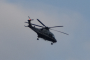 Morten 23 mai 2022 - Politihelikopter over Høyenhall på kvelden
