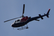 Morten 5 mai 2022 - LN-OFL besøker Høyenhall, men operatør er Helitrans og takk for besøket