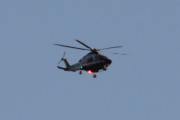 Morten 1 mars 2022 - Politihelikopter besøker Høyenhall